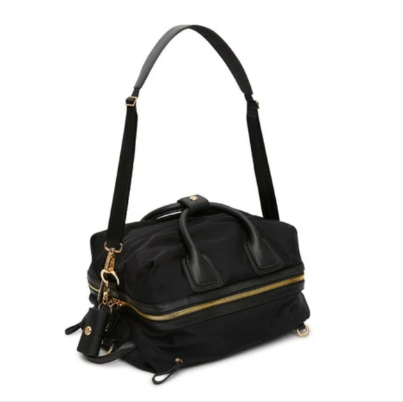 Caraa Black Backpack with Gold Accents - Picture 5 of 16